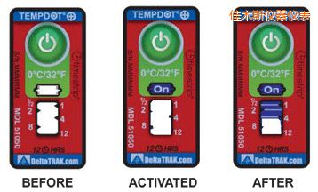 佳木斯溫度指示標(biāo)簽 累計上升時間/溫度的標(biāo)簽