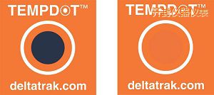 開封溫度指示標(biāo)簽 Tempdot 高溫洗碗機(jī)標(biāo)簽